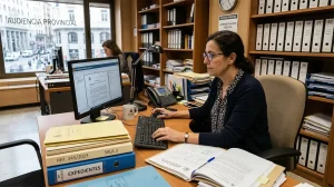 trabajar en un juzgado
