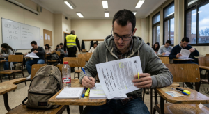 revisar hojas de respuestas de examen tipo test oposición