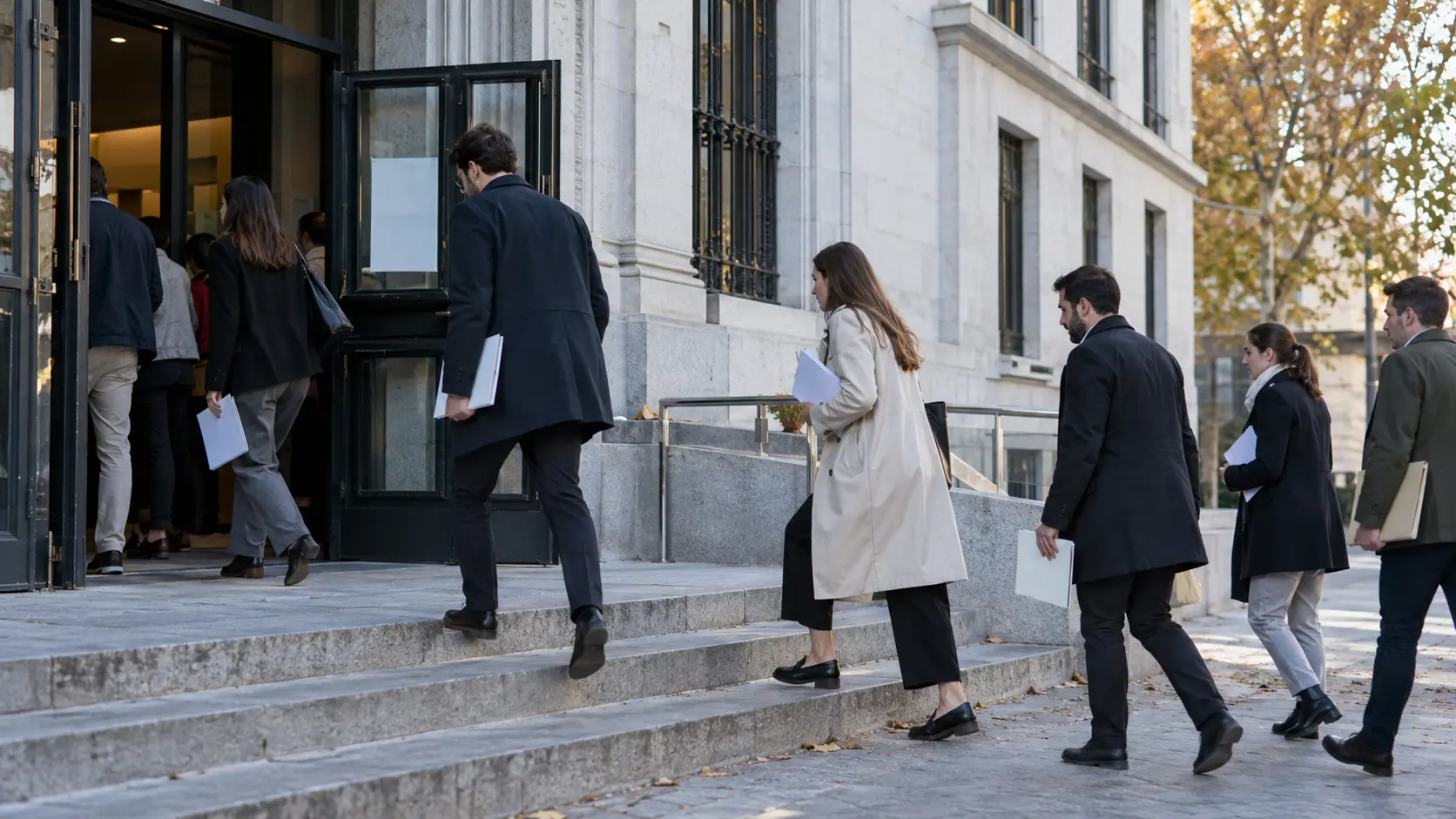 Opositores de Gestión de la Seguridad Social antes de una lectura en 2026